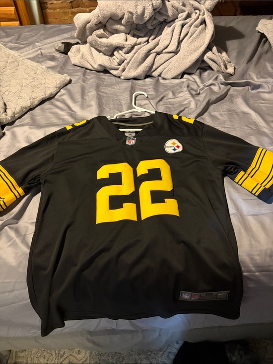 NFL Other - NFL Pittsburgh Steelers Black and Gold #22 Najee Harris Football Jersey